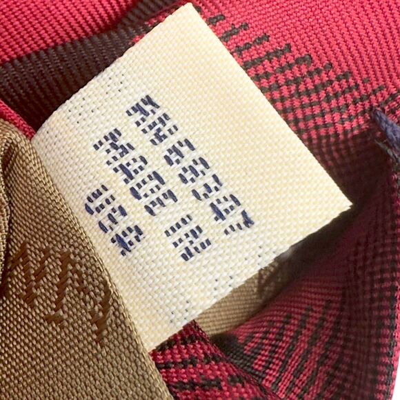 Ruff Hewn Mens Vintage Silk Dress Tie Made in USA Check Vintage Ski 58" 4"‎ - Picture 9 of 12